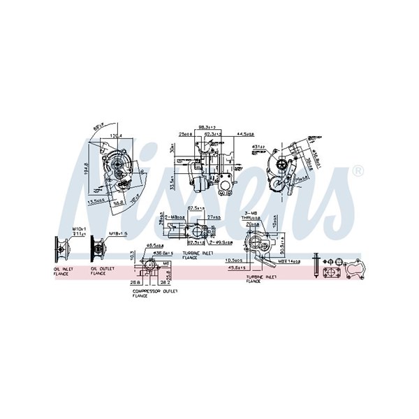 Turbo Nissens 93132 NISSENS