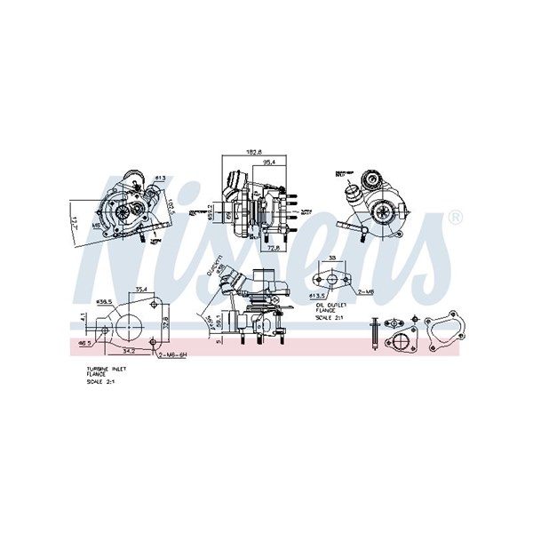Turbo Nissens 93139 NISSENS