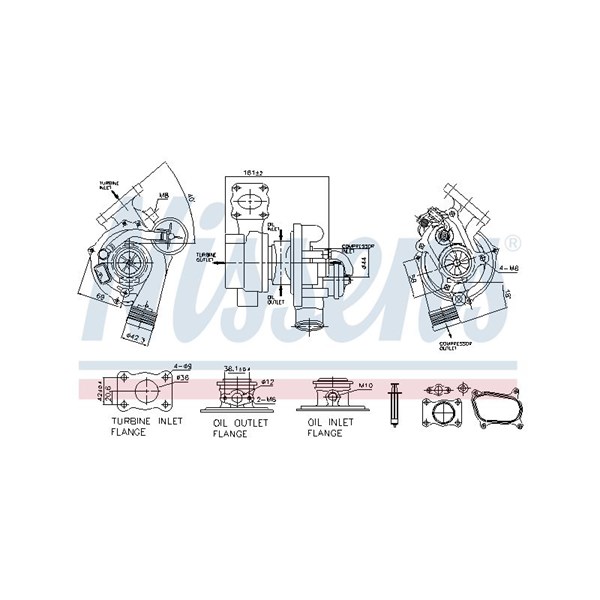 Turbo Nissens 93160 NISSENS