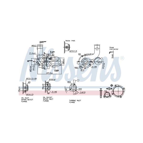 Turbo Nissens 93169 NISSENS Turbo Nissens 93169 NISSENS