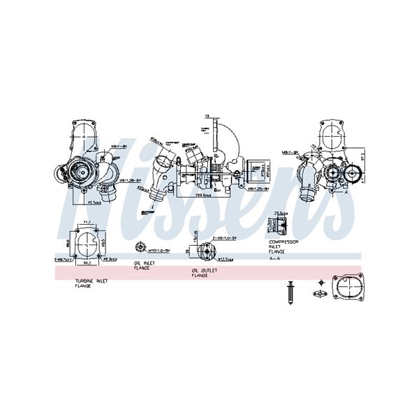Turbo, Nedre Nissens 93205 NISSENS