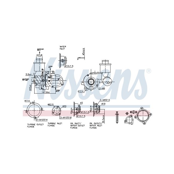 Turbo Nissens 93222 NISSENS