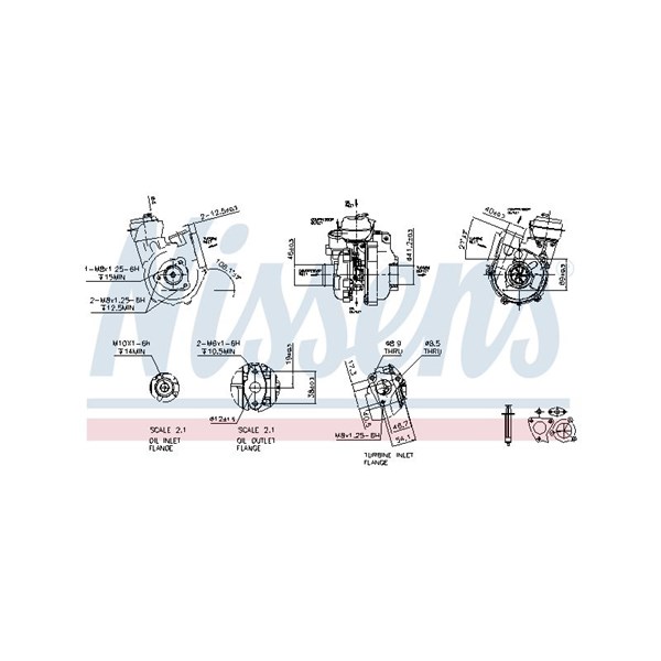 Turbo Nissens 93223 NISSENS