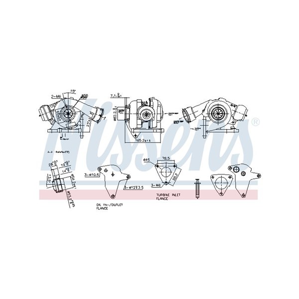 Turbo Nissens 93254 NISSENS