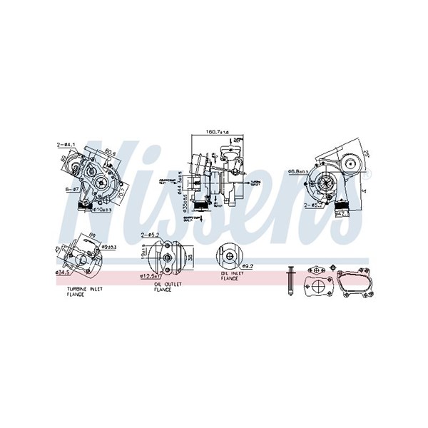 Turbo Nissens 93256 NISSENS