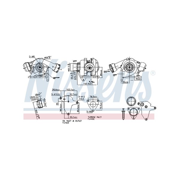 Turbo Nissens 93265 NISSENS