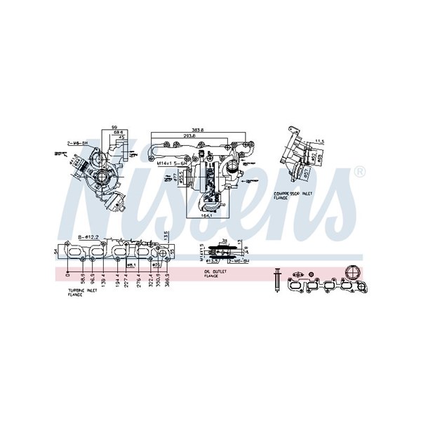 Turbo Nissens 93266 NISSENS