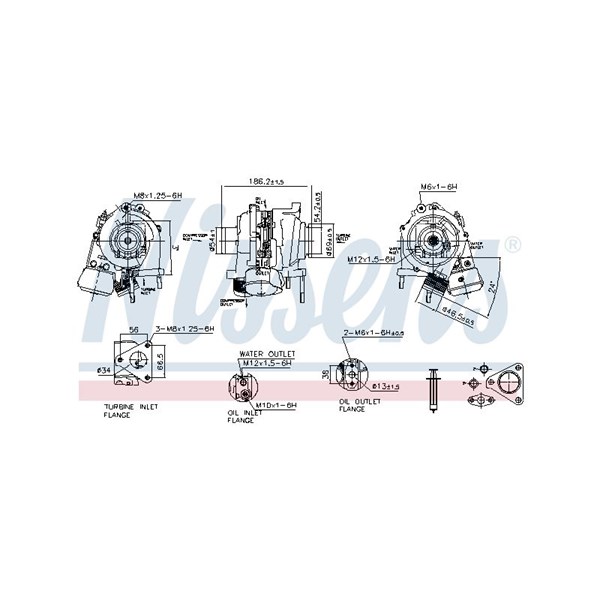 Turbo Nissens 93270 NISSENS