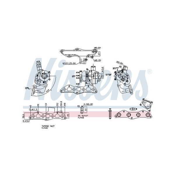 Turbo Nissens 93345 NISSENS
