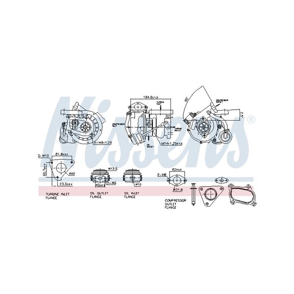 Turbo Nissens 93477 NISSENS