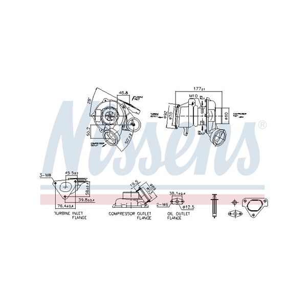 Turbo Nissens 93480 NISSENS