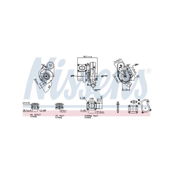 Turbo Nissens 93493 NISSENS