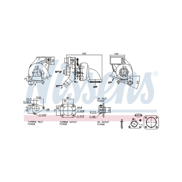 Turbo Nissens 93517 NISSENS