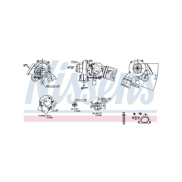 Turbo Nissens 93527 NISSENS