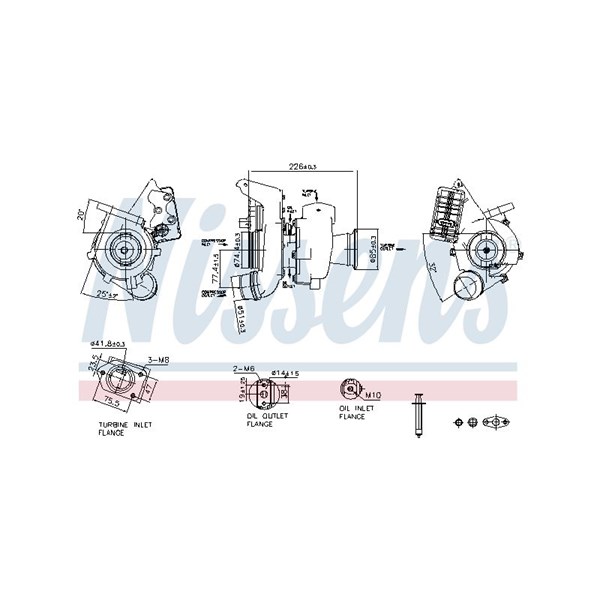 Turbo Nissens 93529 NISSENS