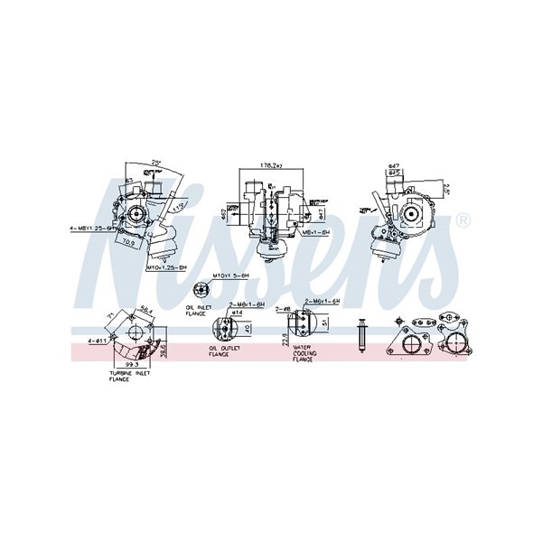 Turbo Nissens 93550 NISSENS