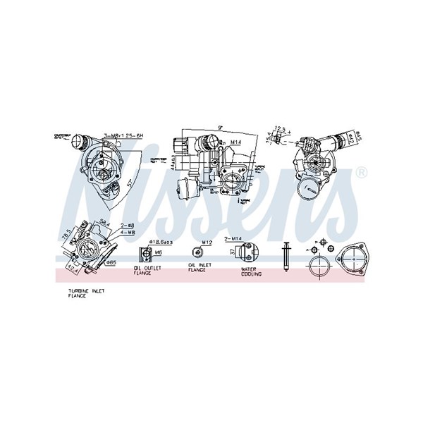 Turbo Nissens 93557 NISSENS