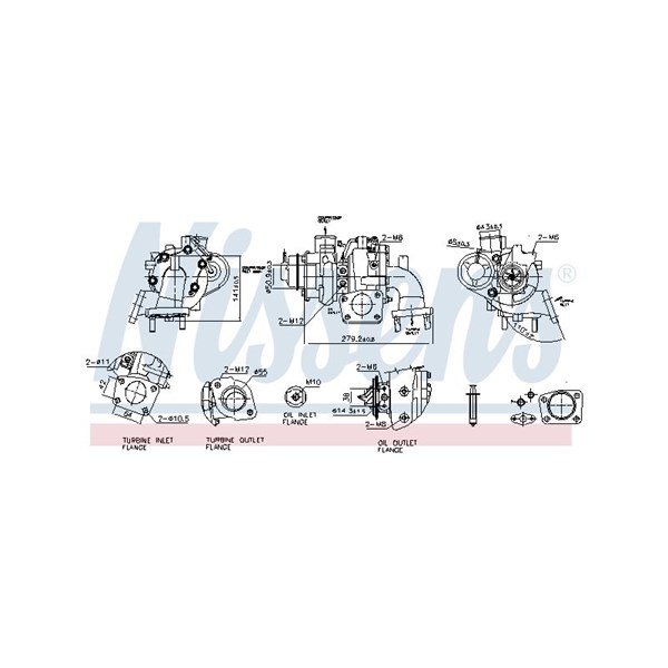 Turbo Nissens 93642 NISSENS