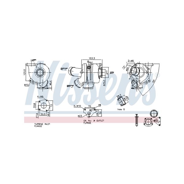 Turbo Nissens 93729 NISSENS