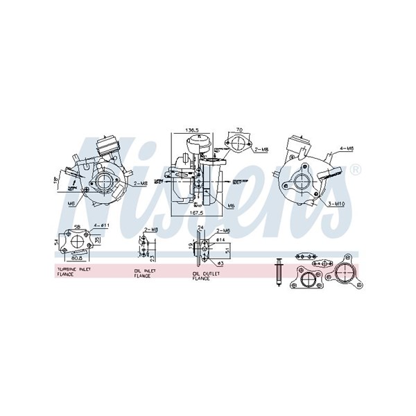 Turbo Nissens 93731 NISSENS