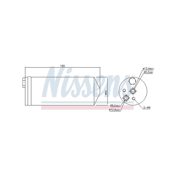Torkfilter Nissens 95485 NISSENS Torkfilter Nissens 95485 NISSENS