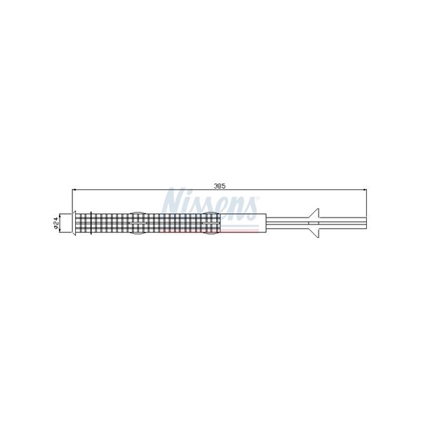 Torkfilter Nissens 95486 NISSENS