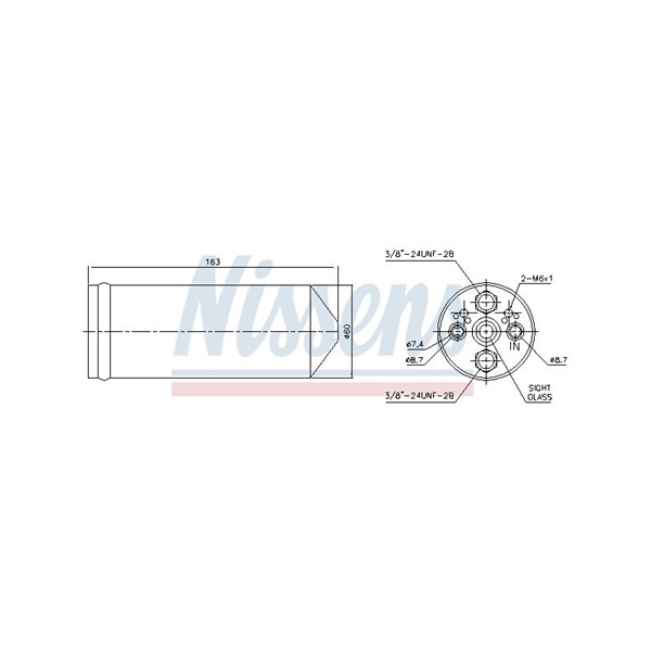 Torkfilter Nissens 95523 NISSENS