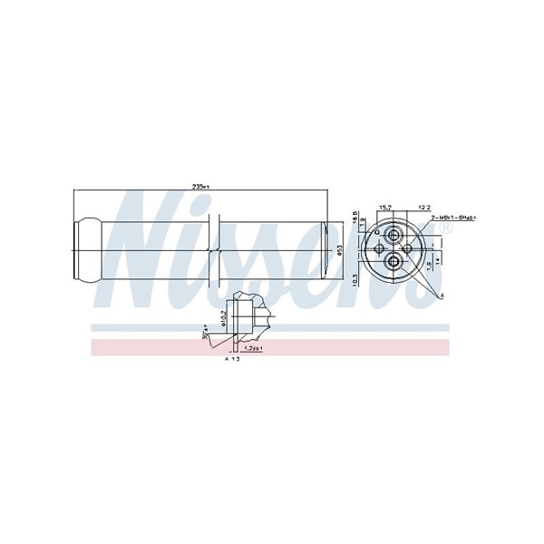 Torkfilter Nissens 95587 NISSENS