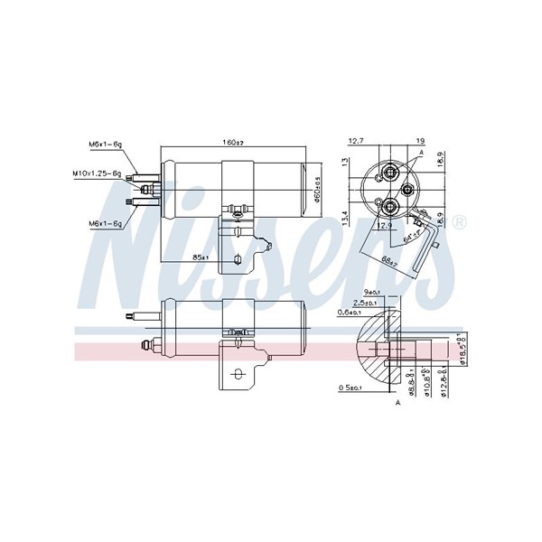 Torkfilter Nissens 95624 NISSENS Torkfilter Nissens 95624 NISSENS