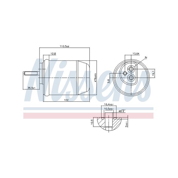 Torkfilter Nissens 95761 NISSENS Torkfilter Nissens 95761 NISSENS