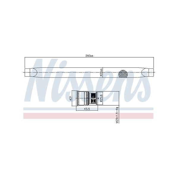 Torkfilter Nissens 95764 NISSENS Torkfilter Nissens 95764 NISSENS