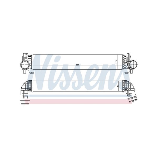 Intercooler Nissens 96120 NISSENS Intercooler Nissens 96120 NISSENS