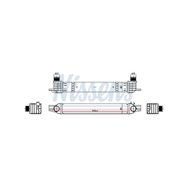 Intercooler Nissens 961336 NISSENS