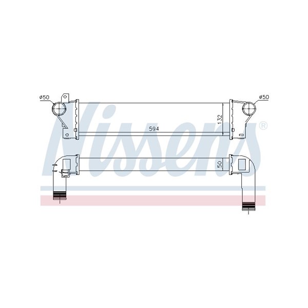 Intercooler Nissens 961425 NISSENS Intercooler Nissens 961425 NISSENS