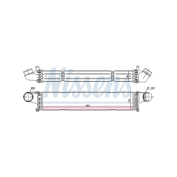 Intercooler Nissens 961477 NISSENS Intercooler Nissens 961477 NISSENS