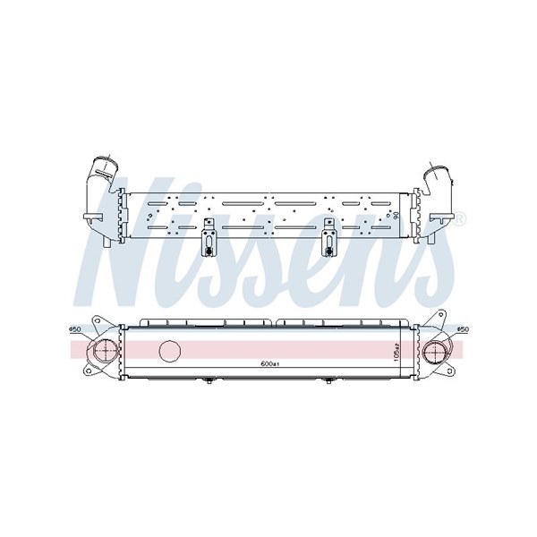 Intercooler Nissens 961489 NISSENS