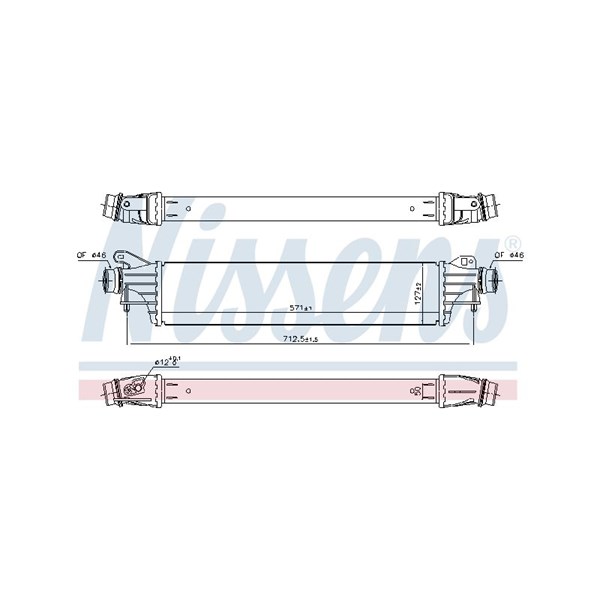 Intercooler Nissens 96310 NISSENS Intercooler Nissens 96310 NISSENS