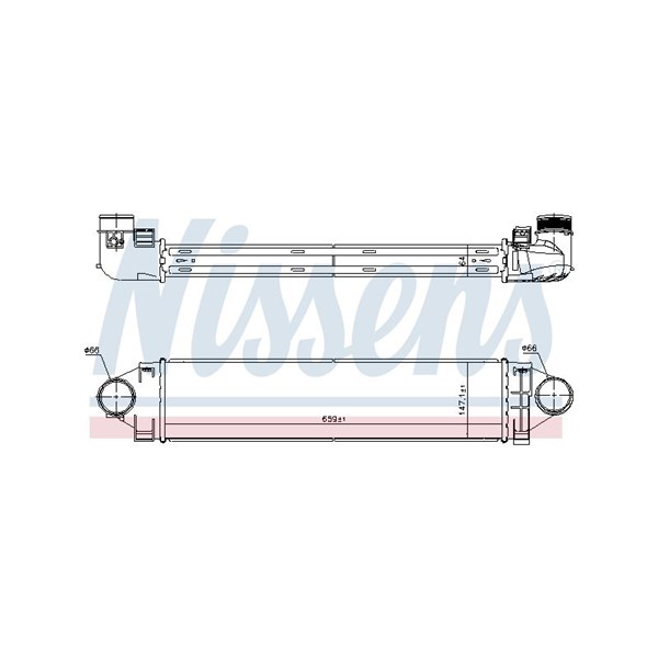 Intercooler Nissens 96368 NISSENS Intercooler Nissens 96368 NISSENS