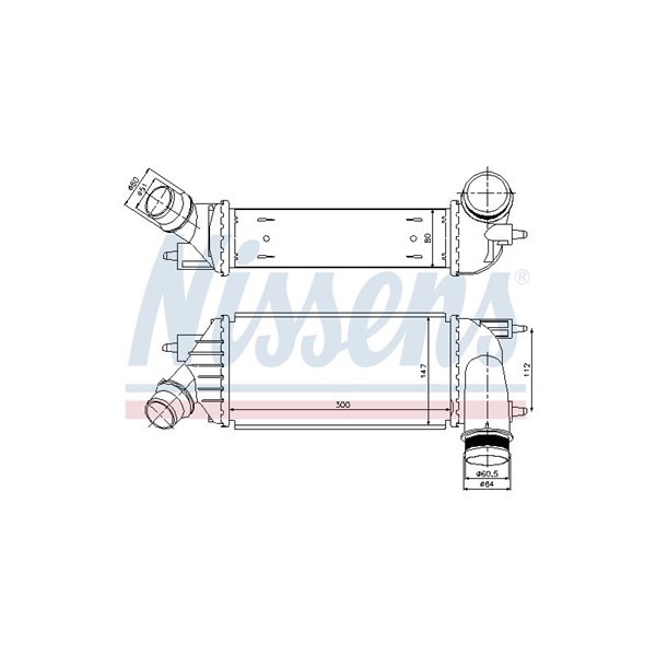 Intercooler Nissens 96467 NISSENS Intercooler Nissens 96467 NISSENS
