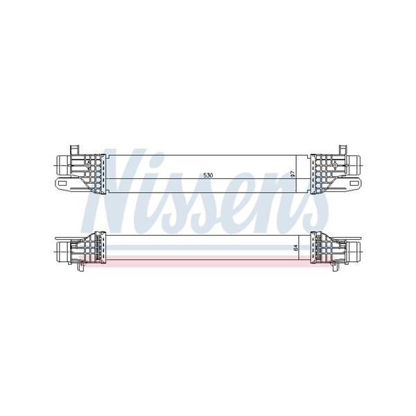 Intercooler Nissens 96506 NISSENS