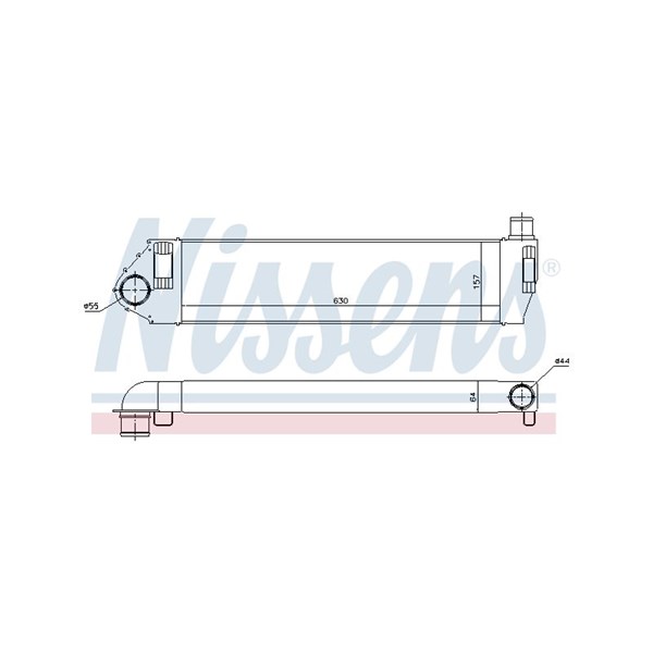 Intercooler Nissens 96522 NISSENS Intercooler Nissens 96522 NISSENS