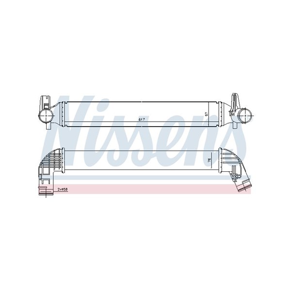 Intercooler Nissens 96530 NISSENS
