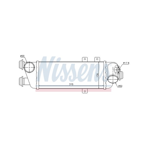 Intercooler Nissens 96562 NISSENS Intercooler Nissens 96562 NISSENS