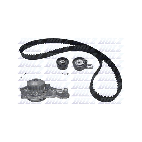 Kamremskit med vattenpump Dolz KD160 DOLZ