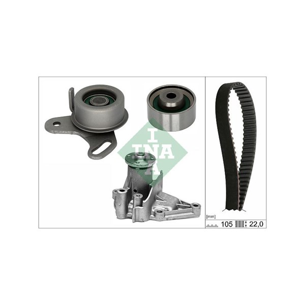 Kamremskit med vattenpump Ina 530 0427 31 INA
