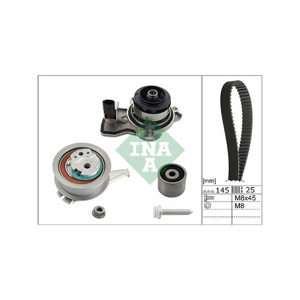 Kamremskit med vattenpump Ina 530 0665 30 INA