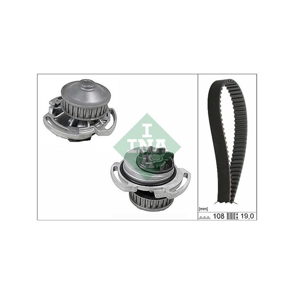 Kamremskit med vattenpump Ina 530 0717 30 INA