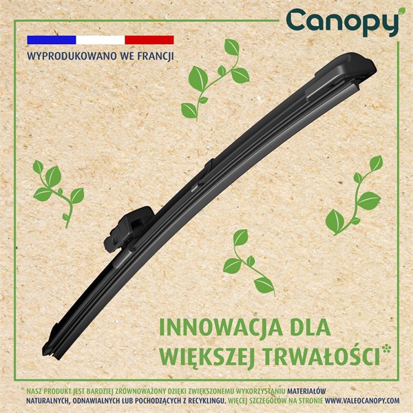 Torkarblad, Förarsida, Passagerarsida Valeo 583961 VALEO