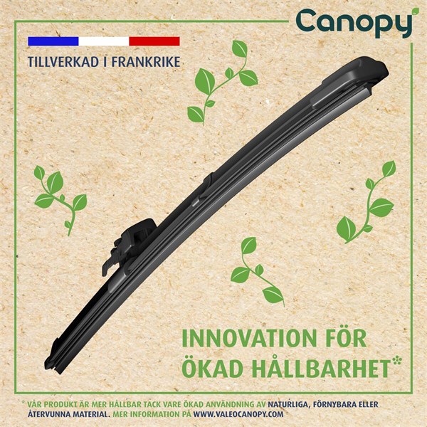 Torkarblad, Förarsida, Passagerarsida Valeo 583975 VALEO