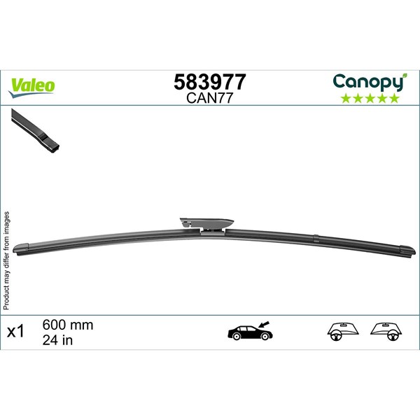 Torkarblad, Förarsida Valeo 583977 VALEO
